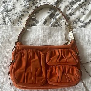MZ Wallace Shoulder bag- Well Loved Condition- Orange